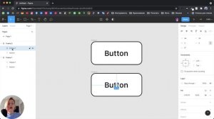 Анимация кнопки при ховере в Фигма
