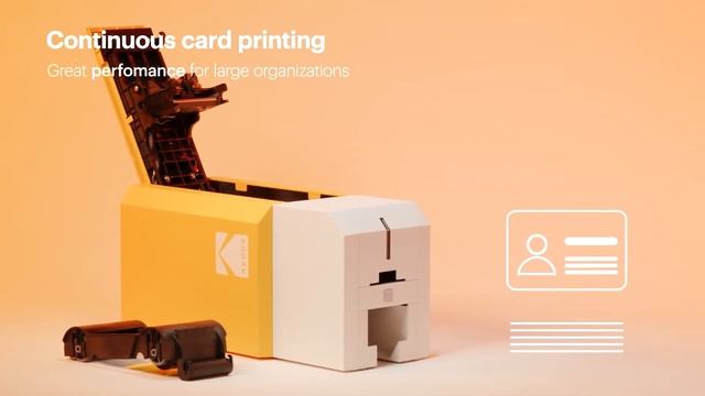 KODAK ID200S Photo ID Card Printer смотреть онлайн
