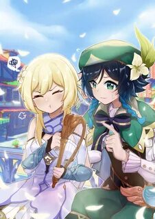 Геншин импакт. Играю на лире