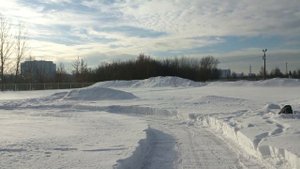 Прогулка вокруг храма в селе Тайнинском (Мытищи) зимой