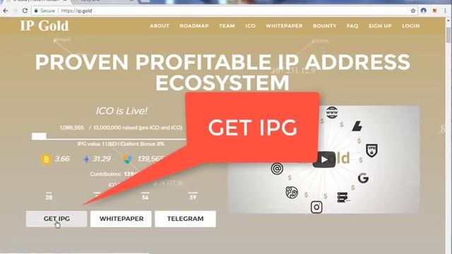 [ICO Review-IP GOLD]_PROVEN PROFITABLE IP ADDRESS ECOSYSTEM