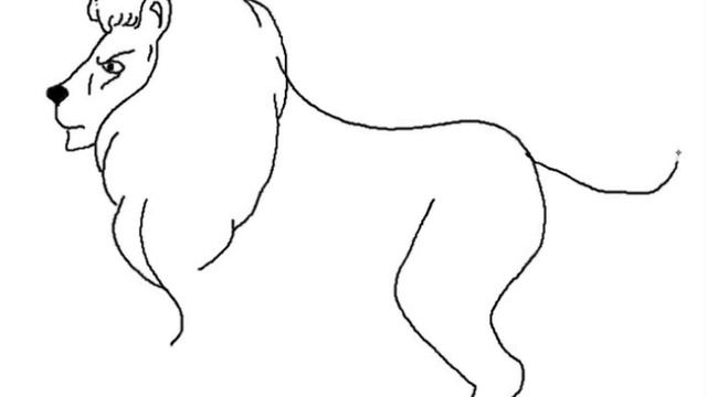 How to Draw a Lion Easy Step by Step смотреть онлайн