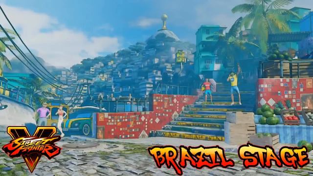 Street Fighter V / 5 BRAZIL STAGE Theme [All Parts Mix] смотреть онлайн