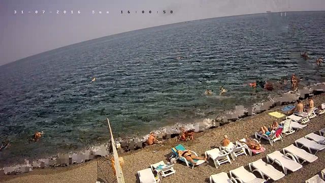 Вебкамера "Пляж Дубны". Запись 31.07.2016 16:00:17 смотреть онлайн