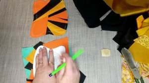 Мягкая игрушка лоскутный тигрёнок.Шьётся легко.(2021г)