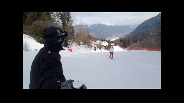 Downhill Marilleva 1400 Trento Italy смотреть онлайн