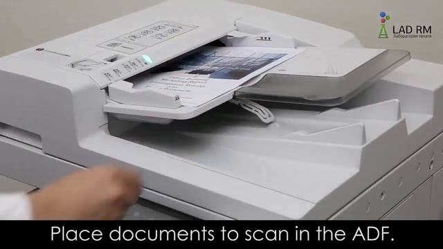 Сканирование документов на USB носитель c CANON imageRUNNER C3025i.