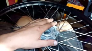 Motoland XR 250 Lite (полностью отремонтировал и восстановил переднее колесо)