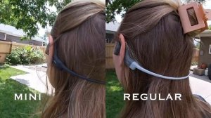 Shokz OpenRun Mini Size Comparison (aftershokz)