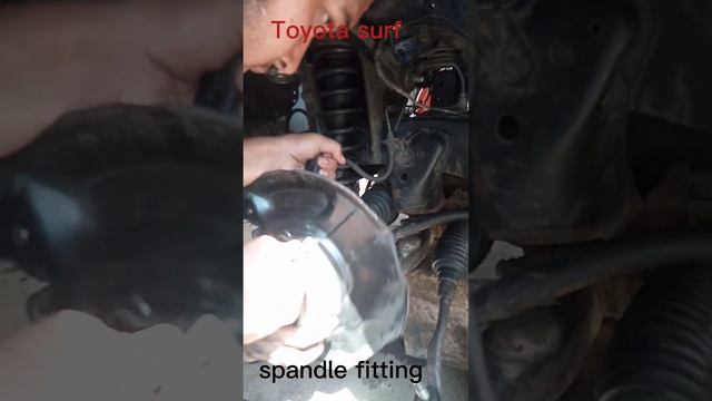 Toyota surf change engine and suspension brake work .