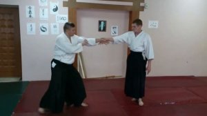 Айкидо тай но хенка и поднятие локтя
