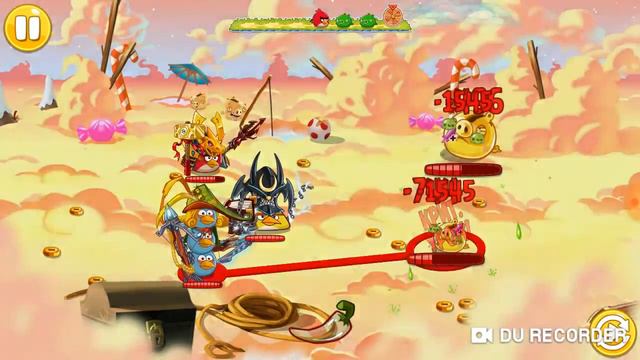 Angry birds epic:"Замок на золотых облаках". смотреть онлайн