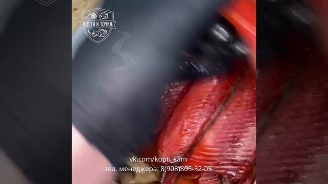 Коптильная камера от производителя, видео отзыв от клиента результат копчения