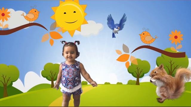 Веселая детская песенка про солнышко и стишок про лошадку смотреть онлайн