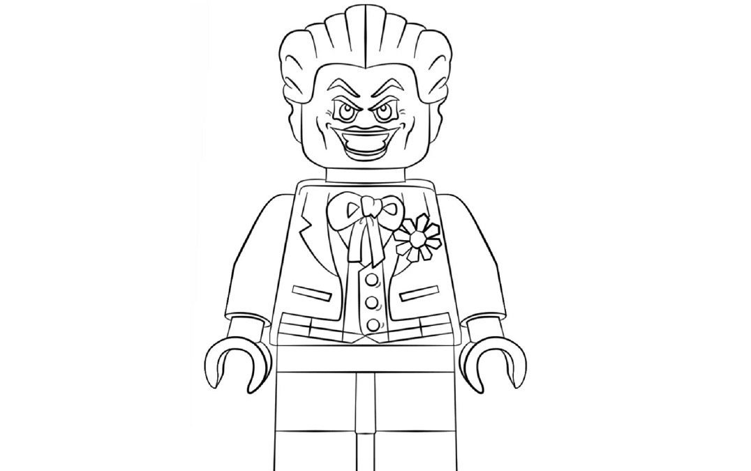 Draw a Lego Joker (DC Comics) #1