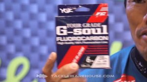 YGK G-Soul FC Tour Grade Fluorocarbon Line with Shin Fukae | ICAST 2017