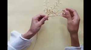 Diy-Pearl Wire Tree/Copper wire tree tutorial/how to make a pearl  tree