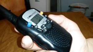 Обзор меню настроек рации bellsouth t 388