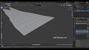 How to use wind force to float cloth in blender