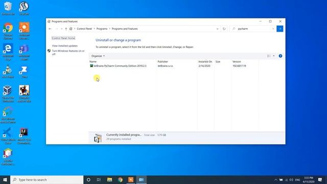 How to uninstall PyCharm on Windows 10? смотреть онлайн