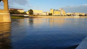 Река Иртыш в Омске (прогулка на теплоходе)