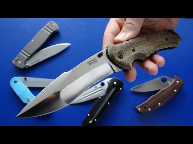 Живая Легенда НОЖ SOG Kiku Folder Large