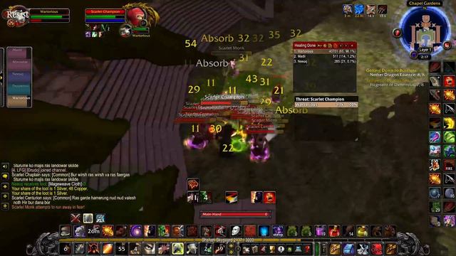 Warrior Boosts Scarlet Monastery Cathedral смотреть онлайн