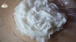 ФУНЧОЗА __ЛАПША  РИСОВАЯ__получилось вкусно и полезно
