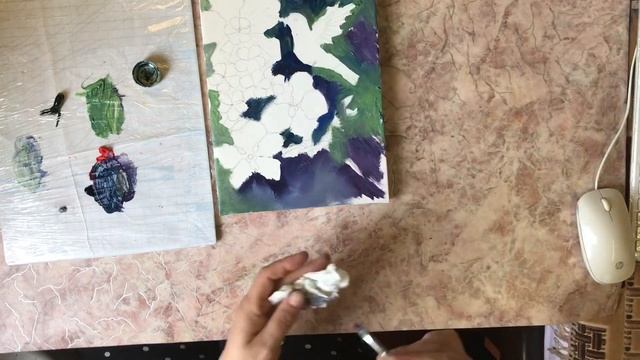 Как нарисовать Колибри oil 2 часть смотреть онлайн