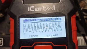 Работа прибора iCarTool IC-107