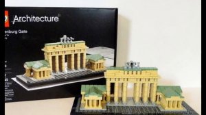 Lego Architecture БРАНДЕНБУРГСКИЕ ВОРОТА