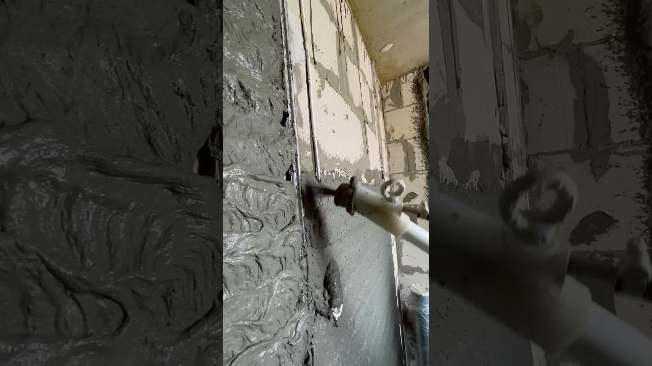 цементно-песчаная штукатурка, подключение 220В, станция SertaMaster XL PRO