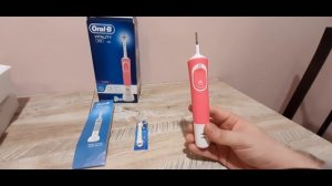 Зубная щетка Oral-B Vitality 100/150. Распаковка и первое впечатление.