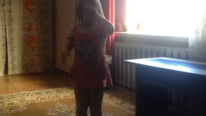 Танец, под песню "кошка беспородная"