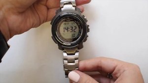 Обзор часов Casio Pro Trek PRW-2000