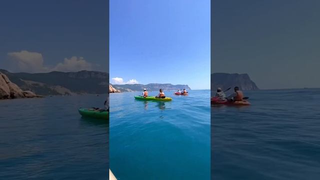 Путешествие на каяках в Балаклаве, Крым | Kayaking in Crimea ?