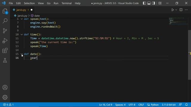 JARVIS AI 3.0 GPT3 Based AGI Virtual Assistant [ Full Udmey Couse ]