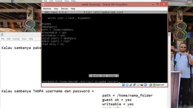 Tutorial setting Samba Debian 8 dengan Windows 7 Full HD смотреть онлайн