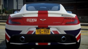 GTA IV 2013 Aston Martin Vanquish & 2013 Lord Mayors Show Great Britain Paintjob Crash Testing HD