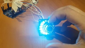 Индикатор регулятора громкости. LED Ring. Круговая светодиодная шкала.