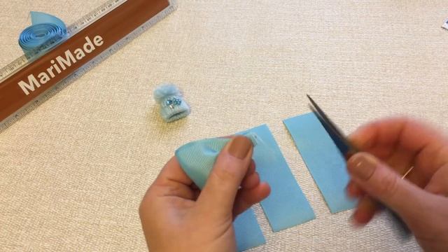 Шапочки без Вязания Бантики без Сшивания Канзаши Hair Bows Kanzashi смотреть онлайн