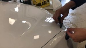 Нанесение антигравийной пленки СОЛАРТЕК Solartek