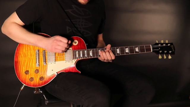 2001 Gibson Les Paul Standard 1959 Art&Historic Reissue Murphy aged смотреть онлайн
