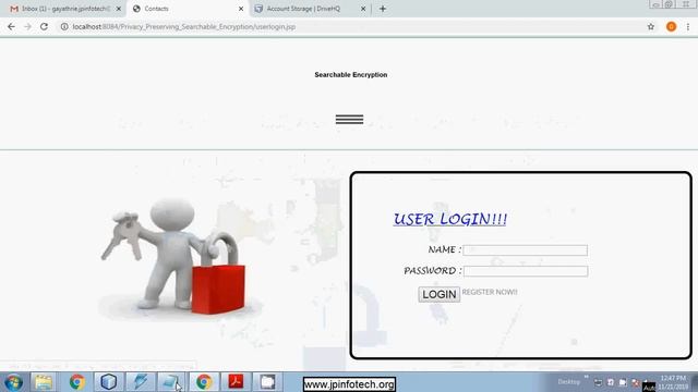 Privacy Preserving Searchable Encryption with Fine-grained Access Control | Java Final Year Project