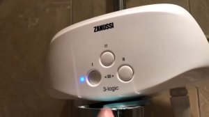 Обзор проточного водонагревателя Zanussi 3-logic 3,5 TS (душ+кран)