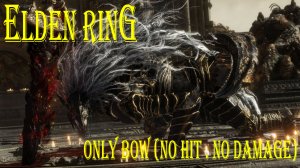 ELDEN RING™ - Maliketh, The Black Blade | only bow | solo | no damage