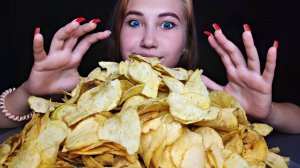 АСМР ИТИНГ ОГРОМНАЯ ГОРА ЧИПСОВ С ПЕПСИ МАНГО | ASMR EATING LARGE MOUNTAIN OF CHIPS AND PEPSI MANGO