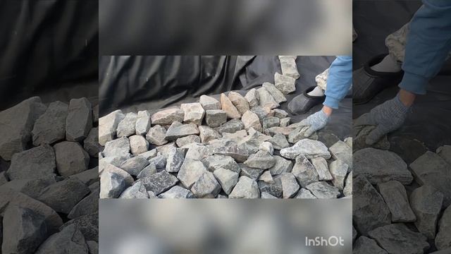 садовый пруд 3х2 с водопадом. Гидроизоляция #epdm -мембрана #firestone смотреть онлайн