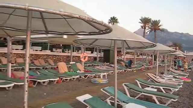 Турция отель Amara Club Marine Nature.  Пляж.