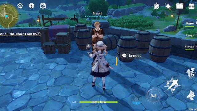 Ernest in dawn winery in genshin impact. Ernest clap on Barbara's performance?? смотреть онлайн